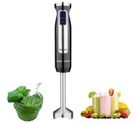 Mixeur plongeant 800 Watt | Mixeur Plongeur en Acier Inoxydable | 8 Vitesses réglable,puor Sacues,Bébés,Purée,Soupe,Smoothies