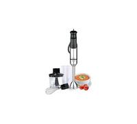 TM Electron TMPBA017 Batteur à main avec 1200 W de puissance, hotte aspirante et axe en acier inoxydable, verre doseur de 600 ml, poignée ergonomique et antidérapante