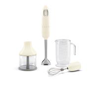Mixeur plongeant avec accessoires 700 W HBF03CREU crème Smeg
