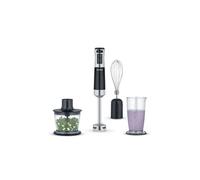 Severin SM 3772 blender 0,7 L Mélangeur par immersion 600 W Noir, Acier inoxydable