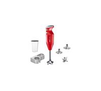 Bamix Mixeur plongeant M140 Mono 3 disques Rouge