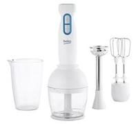 Mixeur plongeant Beko HBA5550W 550 W Blanc Blanc et Bleu G