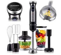 Mixeur plongeant - BERDSEN - BD-754 - 1500W - Lame titane - 25 vitesses - Fonction turbo - Accessoires inclus - 800 ml