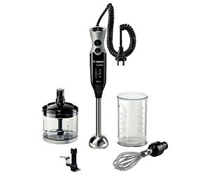 Mixeur plongeant Bosch ErgoMixx MSM67170 - 750 W - Noir/Argenté