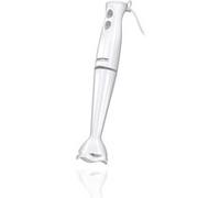 Mixeur Plongeant, Bras Mélangeur Amovible, Lames en Acier Inoxydable, 2 Vitesses, MPM, MBL-18, 200, Blanc Blanc G