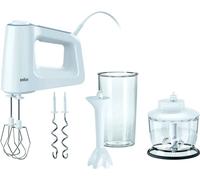 Braun HM 3135 WH Batteur à main 500 W Gris, Blanc