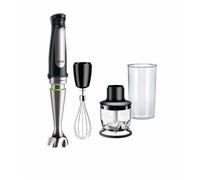 Braun Mixeur plongeant MultiQuick 7 MQ7026X 1000 W Poignée ergonomique Gris/Noir