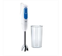 Mixeur plongeant - BRAUN - MultiQuick 3 - MQ3000WH Smoothie Plus - 700W - Blanc et Bleu