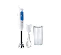 Mixeur plongeant - BRAUN - MultiQuick 3 MQ3005WH Cream - 750 W - Blanc - Bleu - Pour smoothie, gaspacho, soupe