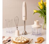 Mixeur plongeant - Create - FULLMIX RETRO - 1000W - 6 vitesses - Lames inox titane