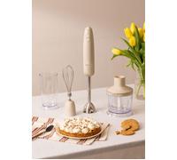 Mixeur plongeant - Create - FULLMIX RETRO - 1000W - Lames inox titane - 6 vitesses