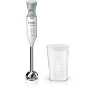 Mixeur plongeant Ergomixx 600W, 2 vitesses, gobelet doseur, blanc/gris MSM66110