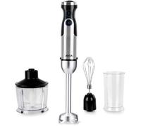 Mixeur plongeant - JOCCA - Avec accessoires - 1200 W - Noir et gris