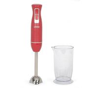 Livoo - Mixeur plongeant - DOP245R - 400W, 2 lames, acier inoxydable, 2 vitesses, bol inclus, 16 000 tours/min, pied amovible