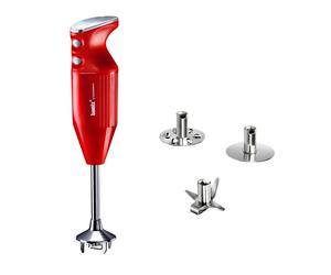 Mixeur plongeant M140 Mono rouge- 3 disques