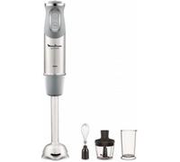 Moulinex Quickchef 0,8 L Mélangeur par immersion 1000 W Gris, Acier inoxydable
