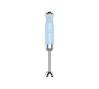 Westinghouse Rétro Mixeur Plongeant, 4 Vitesses + Turbo, Lame en Acier Inoxydable, Pied Mixeur Amovible, Poignée Ergonomique, 600 W, Bleu Clair