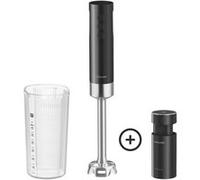 Mixeur plongeant sans fil, Kit de démarrage avec batterie Noir Mat G