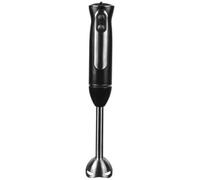 LITTLE BALANCE 8459 Speed Inox 600, Mixeur plongeant, 8 vitesses, Turbo, anti-éclaboussures, 600 W, Inox