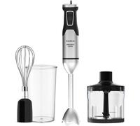 Taurus Mixeur plongeant HBA2300X – 2300 W, 4 lames inox, variateur & turbo – Argent, 1 L