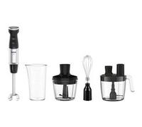 Mixeur plongeant - Tefal - HB67G830 - 1000W - 5 en 1 - Noir/Acier inoxydable