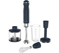 Terraillon Mixeur plongeant New Moon 1000W Vitesse variable fonction Turbo 5 accessoires Bleu