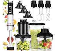 Mixeur plongeant - Zeegma - Handy Chef - 1500W - 15 vitesses - Sans BPA