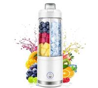 Mixeur portable - 650 ml - Récipient amovible avec 4000 mAh sans fil - Mini blender pour hacher la glace et les fruits - Rechargeable par USB-C - Sans fil - Pour smoothies, shakes
