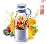 Mixeur Portable For Milkshakes Smoothies Jus Frais Tasse De Voyage À Chargement Rapide USB-C Avec Couvercle Mixeur Personnel Rechargeable For Salle De Sport Voyage(Purple)