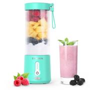 Mixeur portable pour smoothies et milk-shakes, 450 ml, blender portable USB, mini mixeur à emporter pour le sport, les voyages et la cuisine