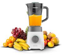 Mixeur Power Black Titanium 1300max W. 1300 W,2 Vitesses,4 Lames Avec Revêtement En Titane Noir,Pichet De 1,5 L,Fonction D'impulsion Pour Déchiqueter Et Pulvériser,Pic À Glace