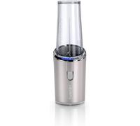 Mixeur Sans Fil On The Go Bouteille De 450 Ml Machine À Smoothie Portable,Broyeur À Glace,Frappe,Milkshakes Rechargeable Par Usb,Tasse De Mélange Portable Tritan Sans Bpa Avec Couvercle