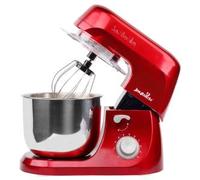 Mixeur sur socle Joyteck 4,2l 800W Rouge avec bol en acier inoxydable et 10 vitesses