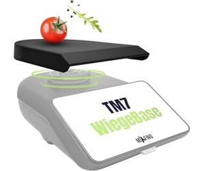 MixFino Plateau de Pesage pour Thermomix TM7, Support Balance de Cuisine Précis sans Bol, Accessoire Compatible Vorwerk TM7 - Protège le Coupleur Moteur, Qualité Made in Germany, Ajustement Parfait