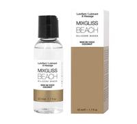 Mixgliss 2 en 1 Lubrifiant et Massage Silicone Beach Noix de Coco 50ml