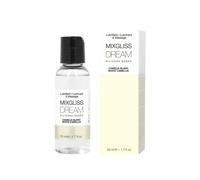 Mixgliss Lubrifiant silicone 2-en-1 huile de massage Camélia Blanc 50 ml