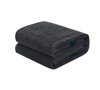 Mixi Trends Gant de toilette, serviette d'invité, serviette de douche, serviette de bain, serviette de sauna en éponge, taille : gant de toilette 15 x 21 cm, couleur : anthracite