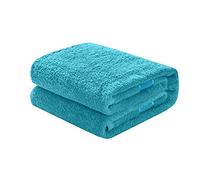 Mixi Trends Gant de toilette, serviette d'invité, serviette de douche, serviette de bain, serviette de sauna en éponge, taille : gant de toilette 15 x 21 cm, couleur : bleu bébé