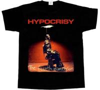 mixia Hypocrisy The Fourth Dimension Short Sleeve Black t-Shirt Manches Courtes(X-Large)