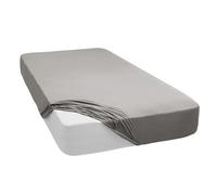 Mixibaby Drap-housse en jersey, 100 % coton, 28 couleurs, dimensions : 200 x 220 cm, gris