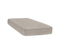 Mixibaby Drap-housse en jersey 100 % coton - Couleur : gris - Dimensions : 90 x 200 cm