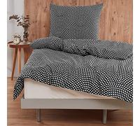 Mixibaby Parure de lit, moderne, en coton, 135 x 200 cm, 155 x 220 cm, 200 x 200 cm, 200 x 220 cm, dimensions : 155 x 220 cm, motif : Triane D15