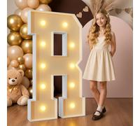 Mixifox 120cm Jaune Lettre Lumineuse Geante R