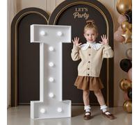 Mixifox 90cm Blanc Lettre Lumineuse Geante I