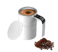 Mixing Cup - Stirring Coffee Mug - Automatic Magnetic Stirring Coffee Mug Rechargeable Electrique Mixing Cup For Milk Tea With Lid Portable Magnetic Mixer Tumbler For Home Travel Hot Drink