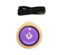 MIXINQIAN Compas magnétiques en Bois de Haute précision, Taille compacte, Facile à Lire pour Les Voyageurs et Les explorateurs, Poche en Bois