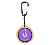 MIXINQIAN Compas magnétiques en Bois de Haute précision, Taille compacte, Facile à Lire pour Les Voyageurs et Les explorateurs, Poche en Bois