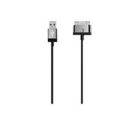 MIXIT ChargeSync Cable - Câble de chargement / de données - USB mâle pour Apple Dock mâle - 2 m - blanc - pour Apple iPad/iPhone/iPod (Apple Dock)
