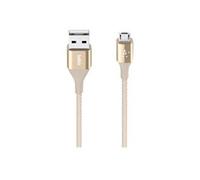 MIXIT DuraTek - Câble USB - Micro-USB de type B (M) pour USB (M) - USB 2.0 - 2.4 A - 1.22 m - or
