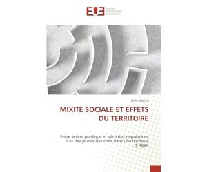 Mixité Sociale Et Effets Du Territoire